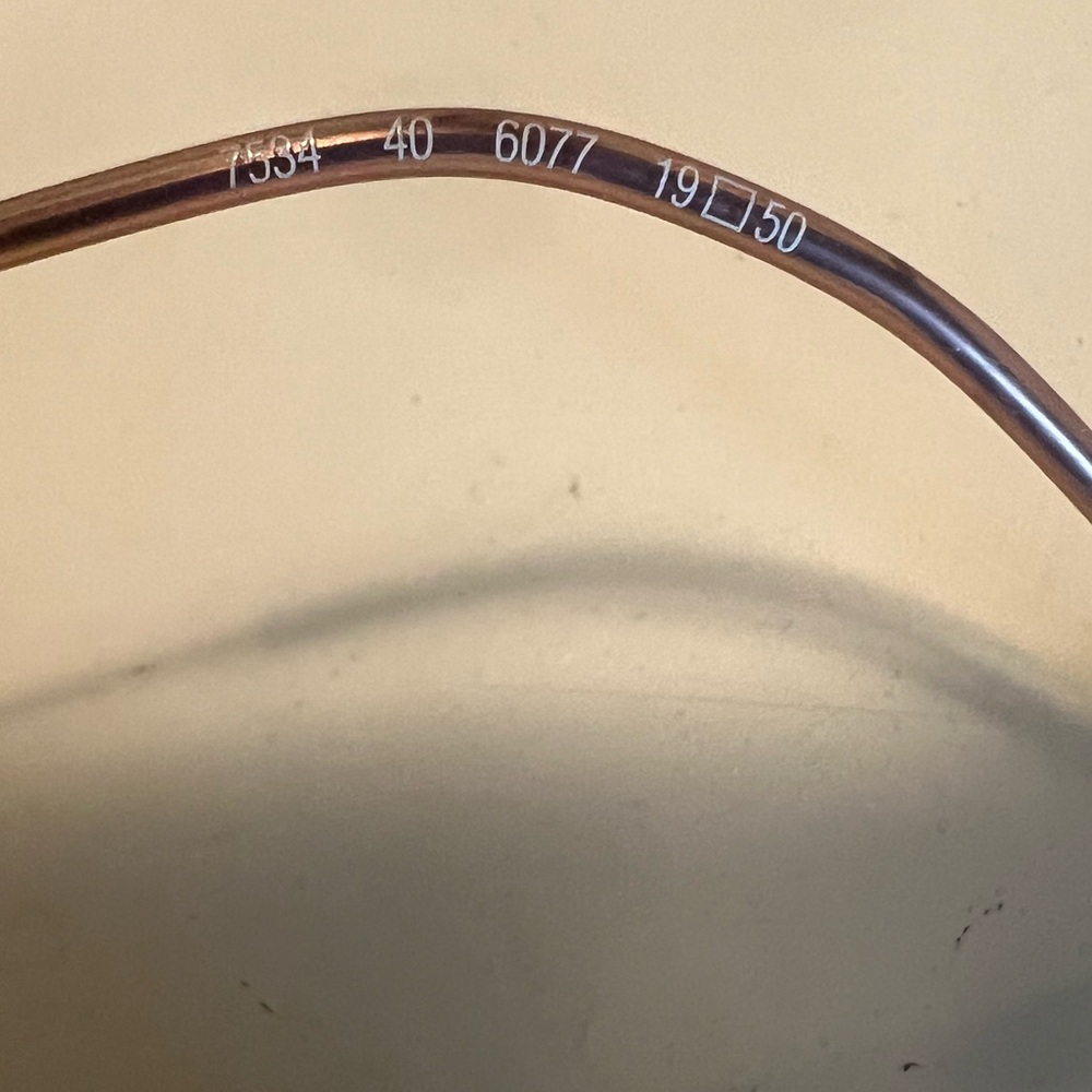 Silhouette Rimless Pink Sunglasses - Picture 4 of 8